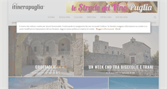 Desktop Screenshot of itinerapuglia.com